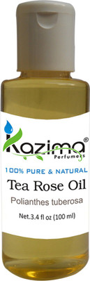 

KAZIMA Tea Rose Essential Oil (100ML) 100% Pure Natural & Undiluted For Skin care & Hair treatment(100 ml)