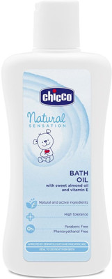 

Chicco Natural Sensation Bath Oil (Blue, 200ml)(200 ml)