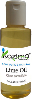 

KAZIMA Lime Essential Oil (100ML) 100% Pure Natural & Undiluted For Skin care & Hair treatment(100 ml)