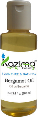

KAZIMA Bergamot Essential Oil (100ML) 100% Pure Natural & Undiluted For Skin care & Hair treatment(100 ml)