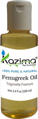 

KAZIMA Fenugreek Cold Pressed Carrier Oil (100ML) 100% Pure Natural & Therapeutic Grade Oil(100 ml)