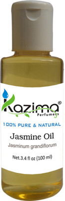 

KAZIMA Jasmine Essential Oil (100ML) 100% Pure Natural & Undiluted For Skin care & Hair treatment(100 ml)