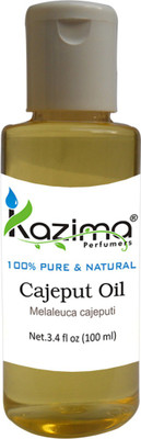 

KAZIMA Cajeput Essential Oil (100ML) 100% Pure Natural & Undiluted For Skin care & Hair treatment(100 ml)