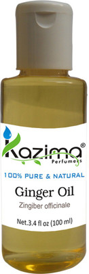 

KAZIMA Ginger Essential Oil (100ML) 100% Pure Natural & Undiluted For Skin care & Hair treatment(100 ml)