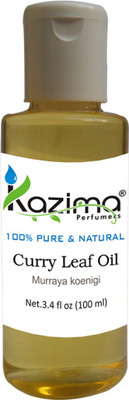 

KAZIMA Curry Leaf Essential Oil (100ML) 100% Pure Natural & Undiluted For Skin care & Hair treatment(100 ml)