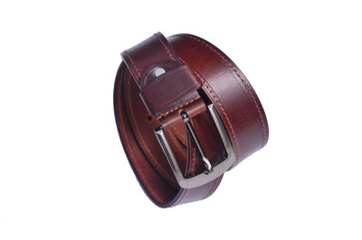 

Nikhil leather Men Brown Genuine Leather Belt