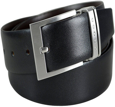 

Cross Men Black Genuine Leather Reversible Belt