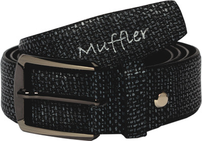 

Muffler Men Formal, Evening Black Genuine Leather Belt