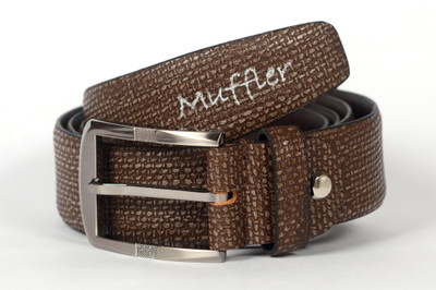 

Muffler Men Formal, Evening Brown Genuine Leather Belt