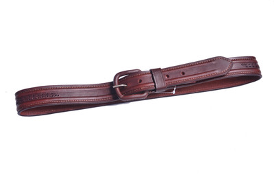

Nikhil Leather Men Brown Genuine Leather Belt