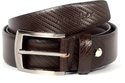 

Muffler Men Formal, Evening Brown Genuine Leather Belt