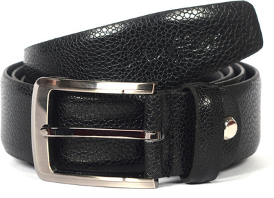 

Muffler Men Formal, Evening Black Genuine Leather Belt