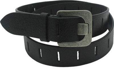 

Hidelink Men & Women Formal Black Genuine Leather Belt