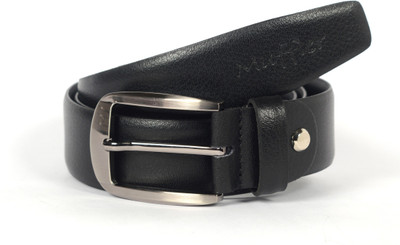 

Muffler Men Formal, Evening Black Genuine Leather Belt