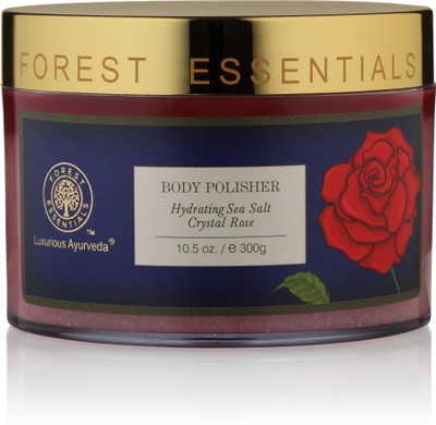 

Forest Essentials Body Polisher Hydrating Sea Salt Crystal Rose(300 g)