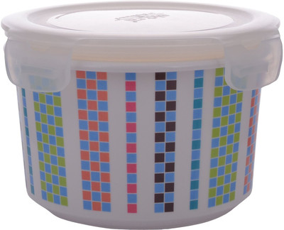 

Ektra Melamine Store N Safe Mini Storage Box with lid, 550 ml Melamine Disposable Bowl(Multicolor, Pack of 1)