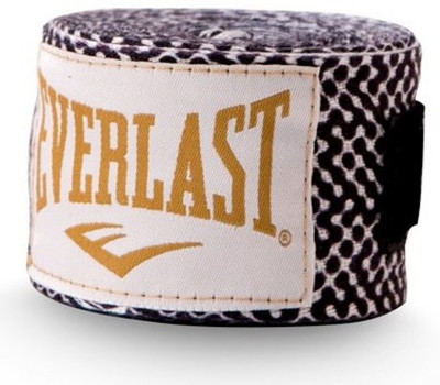 EVERLAST P00000734 White, Black Boxing Hand Wrap(White, Black, 120 inch)