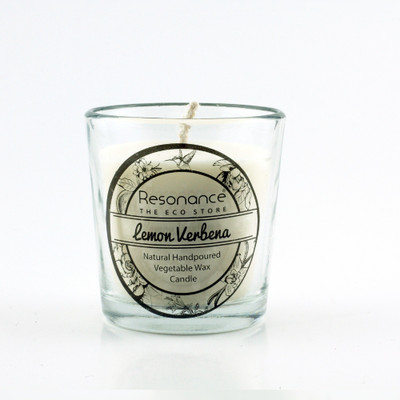 

Resonance Lemon Verbena Fragrance Natural Wax Aroma Votive Candle(White, Pack of 20)