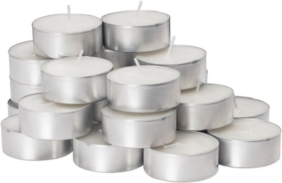 

JGD Tea Light Candles White-Pack of 100 Candle(White, Pack of 100)