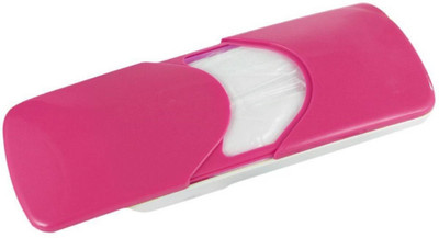 Bruzone Car Paper Napkin Box Holder A13 Vehicle Tissue Dispenser(Pink)