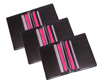 

POLAND 6 Card Holder(Set of 3, Black)