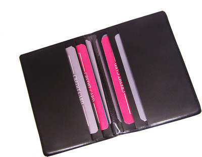 

POLAND 6 Card Holder(Set of 1, Black)