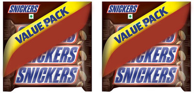 

Snickers Chocolates Value Bars(Pack of 2, 150 g)