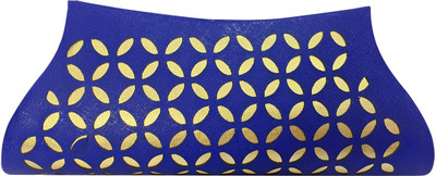 

FashionCops Casual Blue Clutch