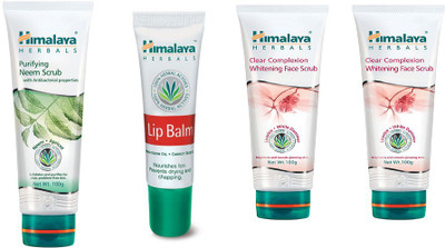 

Himalaya Clear Complexion Whitening Face Scrub, Purifying Neem Scrub, Clear Complexion Whitening Face Scrub(Set of 4)