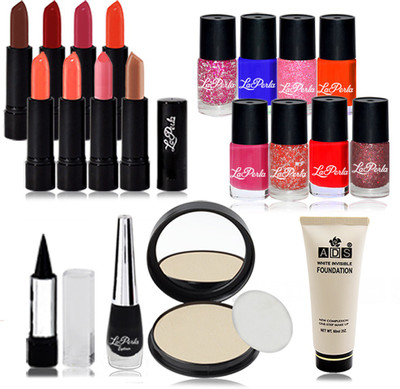 

Adbeni Face & Nails Tuning Combo Makeup Sets Pack of 20(Set of 20)
