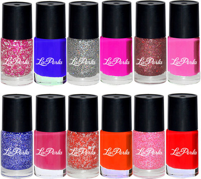 

Adbeni Laperla Jari and Matt Nail Paint Pack of 12(Set of 12)