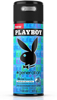 

Playboy Generation Man Deo 150ml Deodorant Spray - For Men(150 ml)