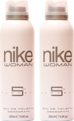 

Nike N5Th Element (200 ml + 200 ml) Deodorant Spray - For Women(400 ml, Pack of 2)