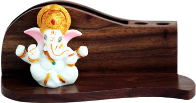 

Craft Junction 2 Compartments Wood Pen Holder(Multicolor)