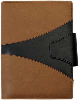 

Imagine Products A5 Diary(Planner Organizer, Black, Beige), Beige;black