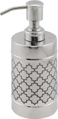 

SWHF SWHF High Grade SS Etched Soap Dispenser 500 ml Soap Dispenser(Silver)