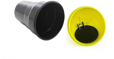 

Bruzone Mini Garbage Trash Can B03 Plastic Dustbin(Multicolor)