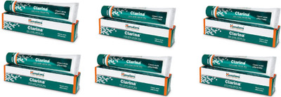 

Himalaya Clarina ANTI-ACNE CREAM Clears acne effectively and safely pack of 6(30 g)