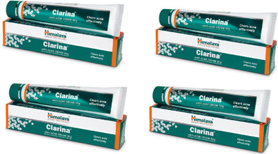

Himalaya Clarina ANTI-ACNE CREAM Clears acne effectively and safely pack of 4(30.0 g)