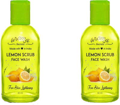 

Aroma Secrets Lemon Scrub Face Wash(100 ml)