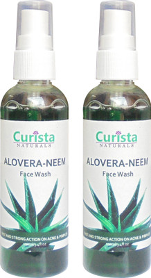

curista naturals Alovera-Neem Face Wash Combo Face Wash(200 ml)