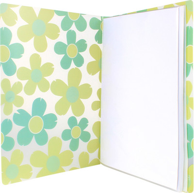 

TRANBO PLastic Clear Book File Folder Display Presentation Book, 60 Pocket, A4 Size, Green(Set Of 1, Green)