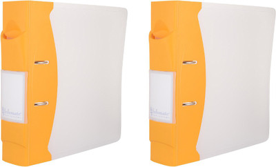 Infomate Matte Poly Propylene(Set Of 2, Orange)
