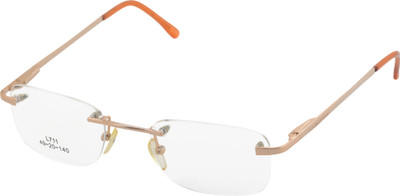 JazzEyewears Half Rim Square Frame(125 mm