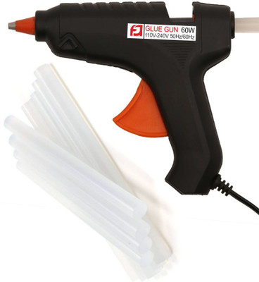 

FineArts Combo Offer - 60 Watt Premium Quality Electric Glue Gun Standard Temperature Corded Glue Gun(11 mm)