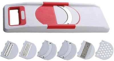 

Mantavya 6 In 1 Slicer NA Peeler(Red)