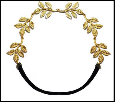 

ITS LEAF HEADBAND Head Band(Black, Gold)