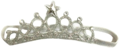 Ziory Silver Baby Girl Baby Boy Unisex Rhinestone Crown Headbands Toddler Princess Hair Accessories Baby Girl's Birthday Gift Tiara Crown Headband Head Band (Silver) Hair Band(Silver) available at flipkart for Rs.349