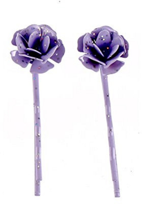 

Lilsta Purple Flower Clips Hair Clip(Purple)