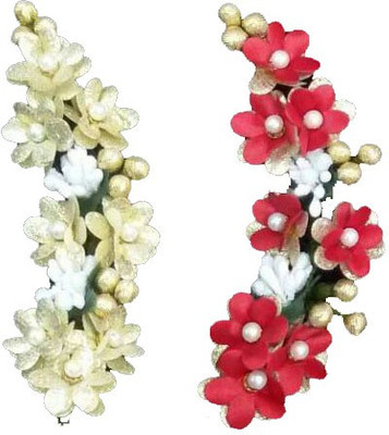 

Noorina Funky fashionable hair clips Accessories For Girls Womens Bridels Party Wear Hair Accessory Set(Multicolor)